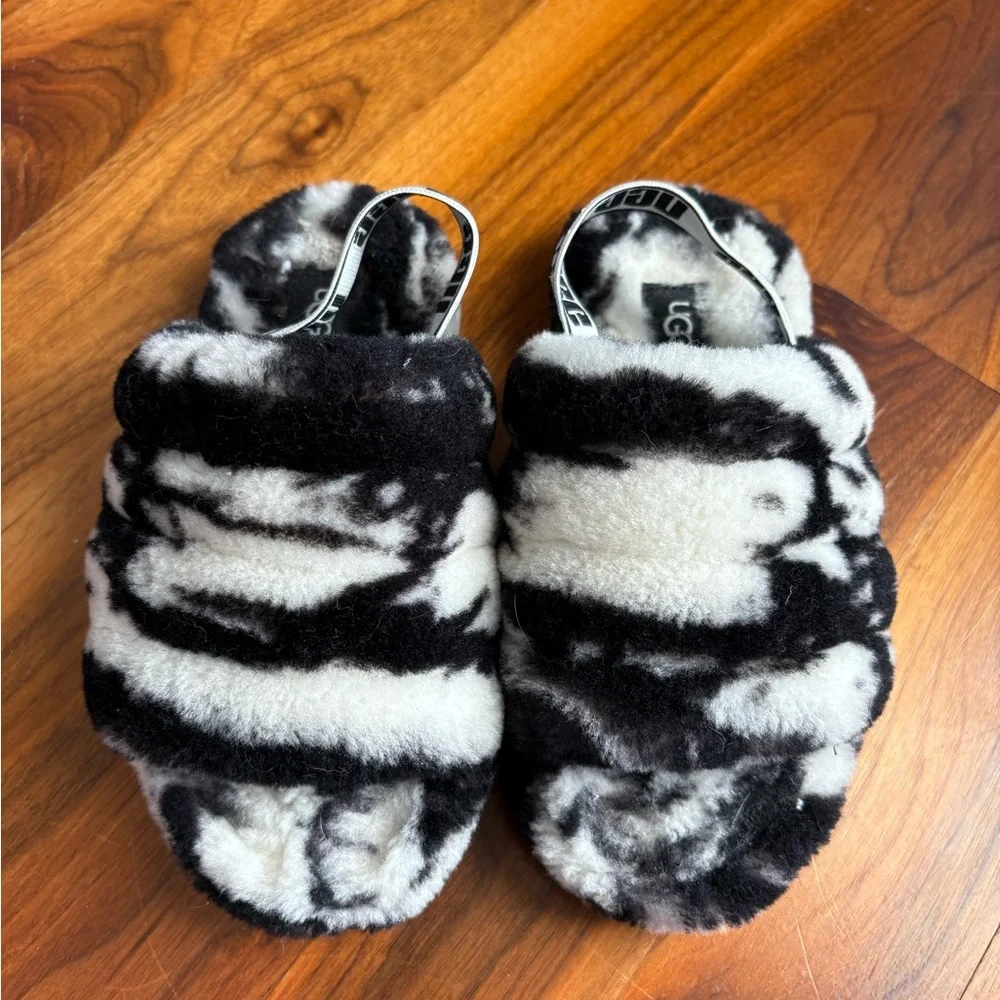 UGG Fluff Yeah Slingback Sandal, ECU